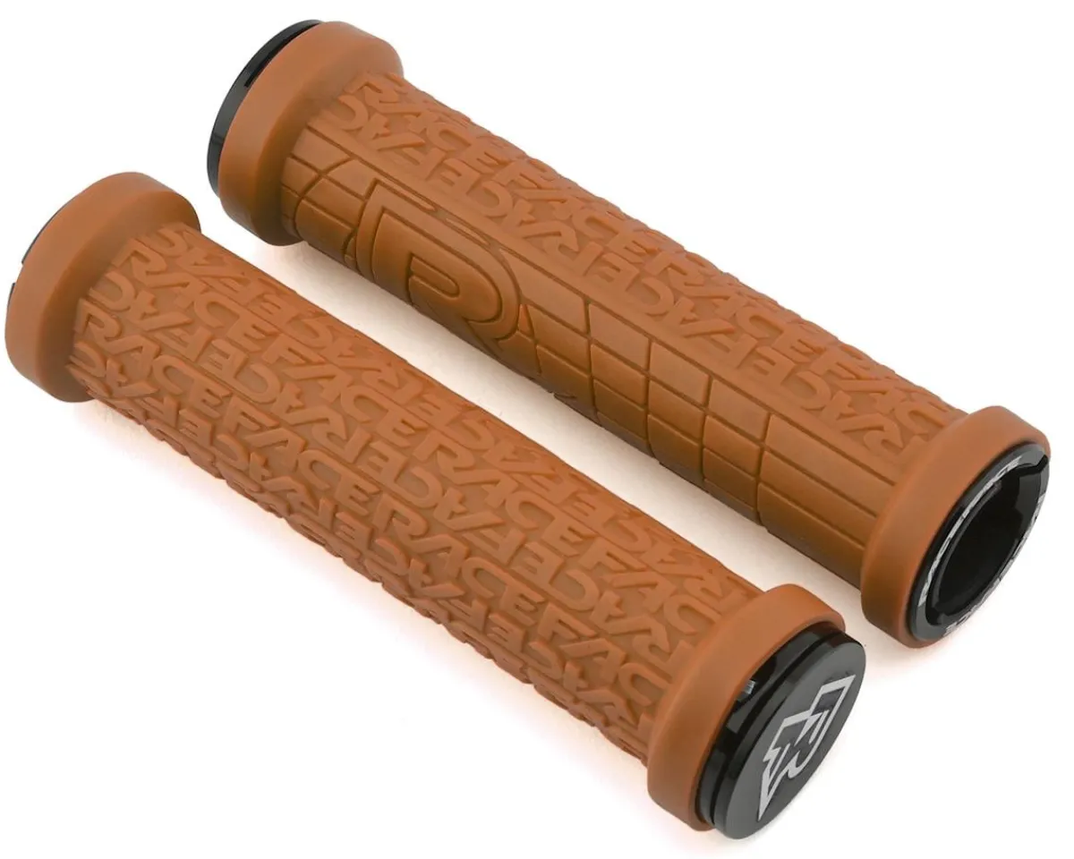 Race Face Grips & Handlebar Tape|Grippler Lock-On Grips (Gum) (30mm)