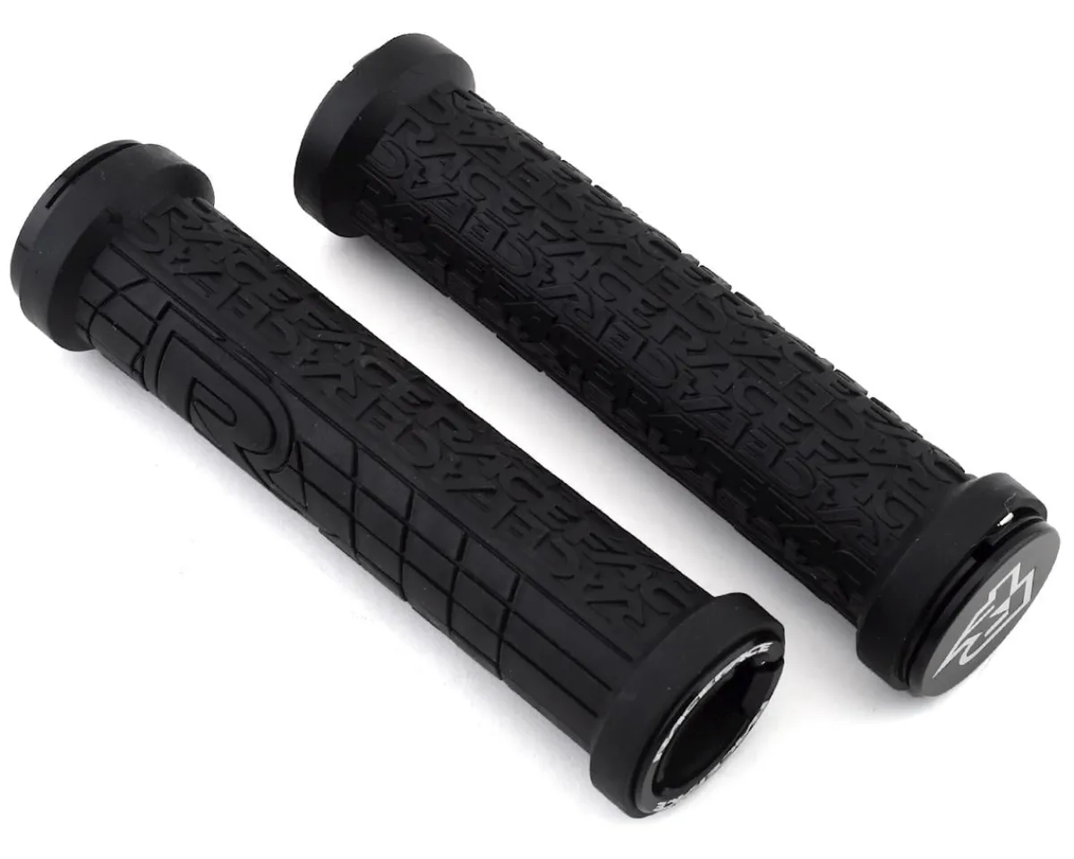 Race Face Grips & Handlebar Tape|Grippler Lock-On Grips (Black) (30mm)