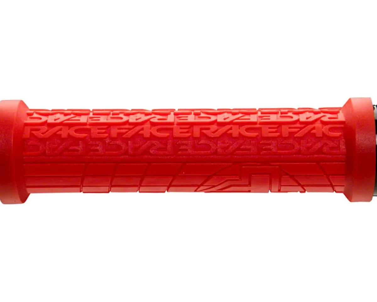 Race Face Grips & Handlebar Tape|Grippler Lock-On Grips (Red) (30mm)