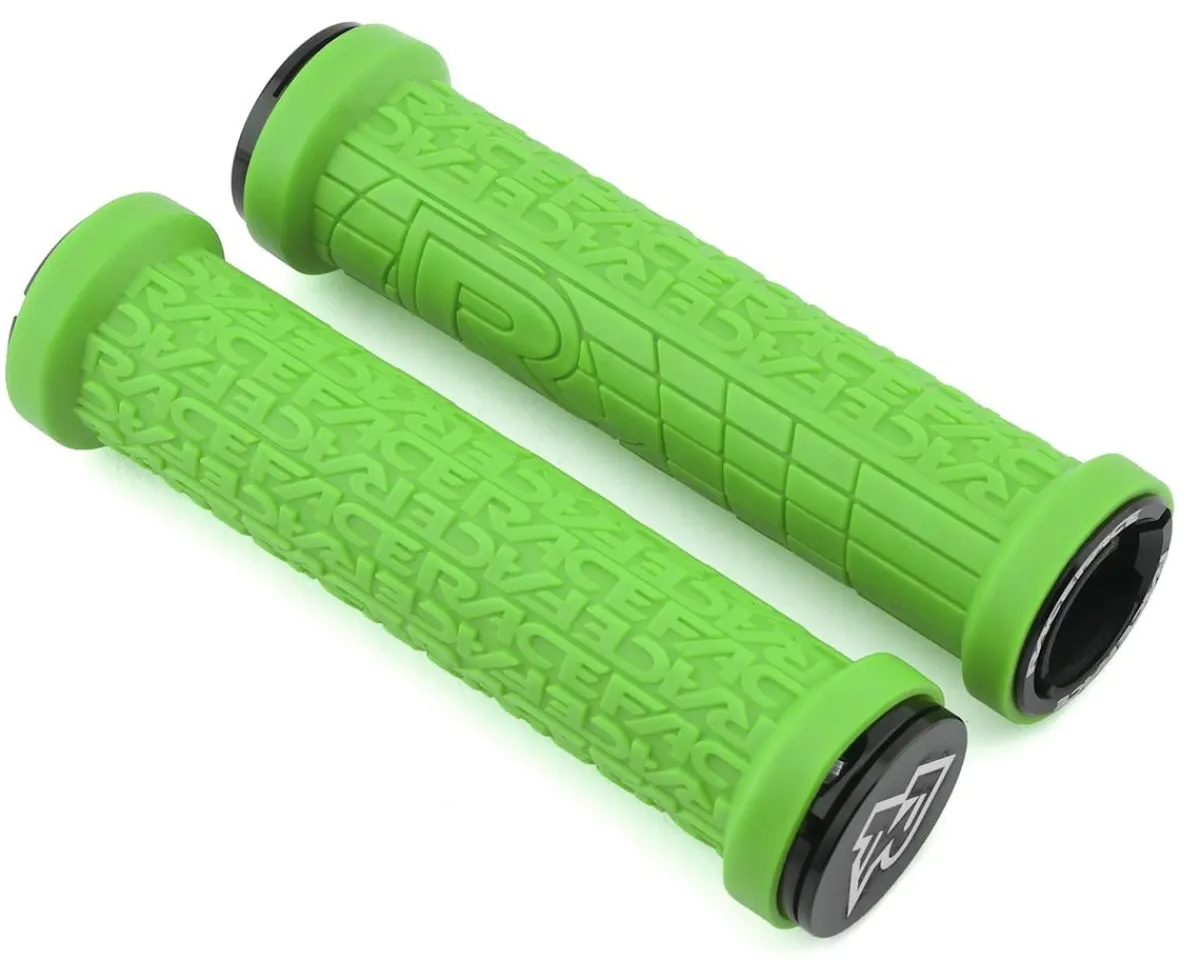 Race Face Grips & Handlebar Tape|Grippler Lock-On Grips (Green) (30mm)
