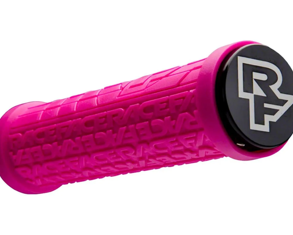 Race Face Grips & Handlebar Tape|Grippler Lock-On Grips (Magenta) (30mm)