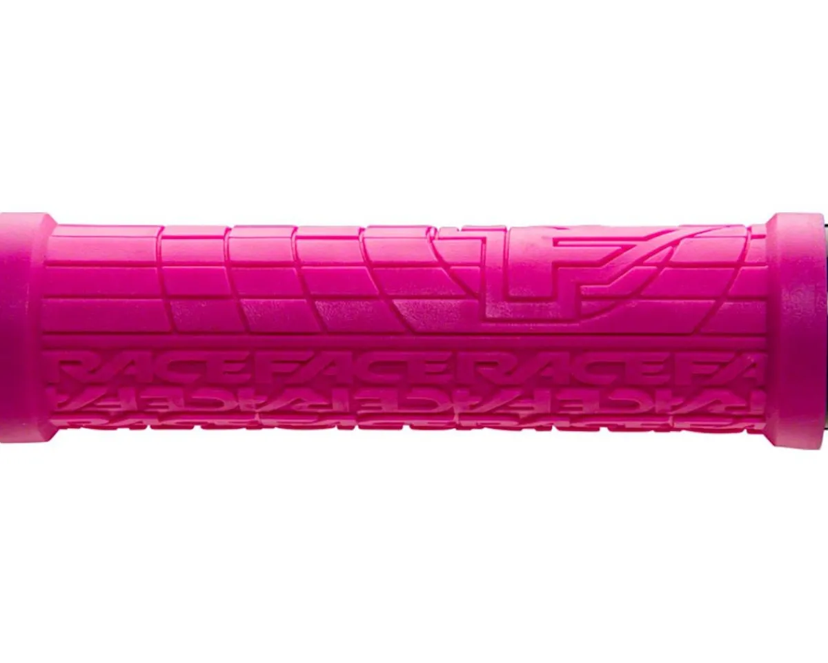 Race Face Grips & Handlebar Tape|Grippler Lock-On Grips (Magenta) (30mm)