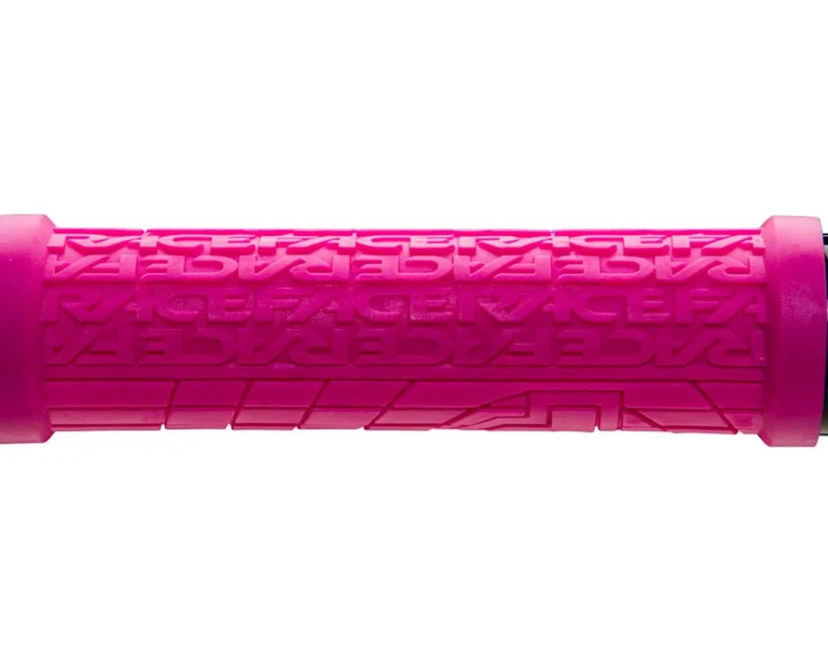 Race Face Grips & Handlebar Tape|Grippler Lock-On Grips (Magenta) (30mm)