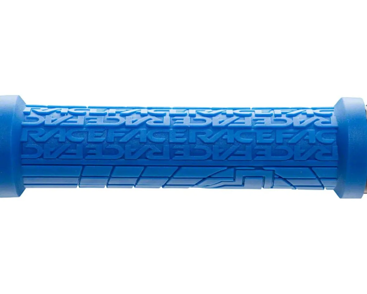 Race Face Grips & Handlebar Tape|Grippler Lock-On Grips (Blue) (30mm)