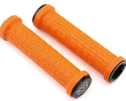 Race Face Grips & Handlebar Tape|Grippler Lock-On Grips (Orange) (30mm)