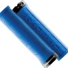 Race Face Grips & Handlebar Tape|Half Nelson Lock-On Grips (Blue)