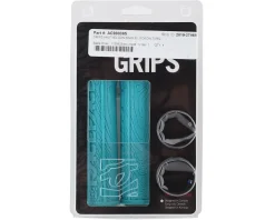 Race Face Grips & Handlebar Tape|Half Nelson Lock-On Grips (Turquoise)