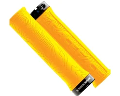 Race Face Grips & Handlebar Tape|Half Nelson Lock-On Grips (Yellow)