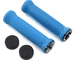 Race Face Grips & Handlebar Tape|Love Handle Grips (Blue)