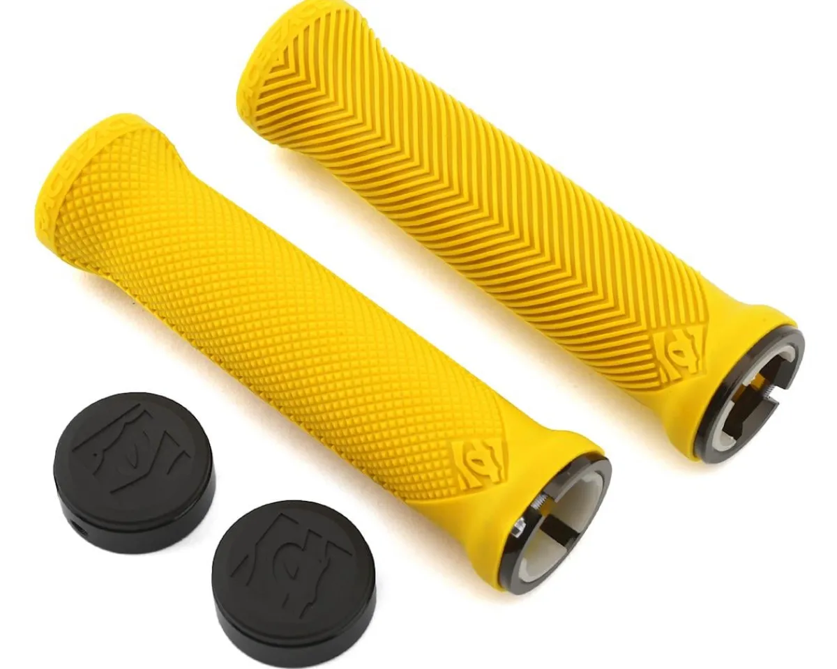 Race Face Grips & Handlebar Tape|Love Handle Grips (Neon Yellow)
