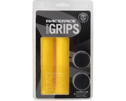 Race Face Grips & Handlebar Tape|Love Handle Grips (Neon Yellow)