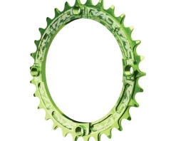 Race Face Chainrings & Accessories|Narrow-Wide Chainring (Green) (1 x 9-12 Speed) (104mm BCD) (Single) (30T)