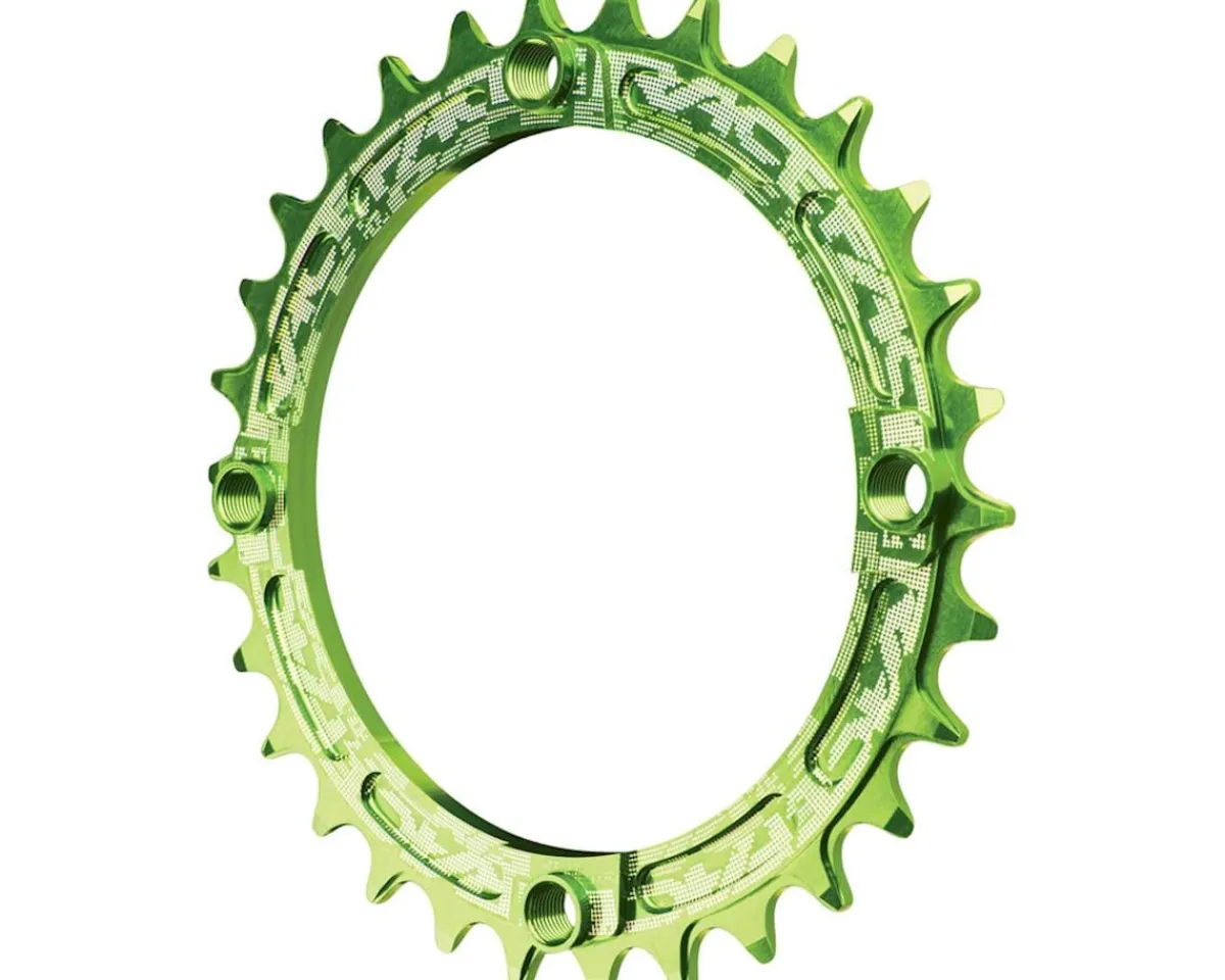 Race Face Chainrings & Accessories|Narrow-Wide Chainring (Green) (1 x 9-12 Speed) (104mm BCD) (Single) (30T)