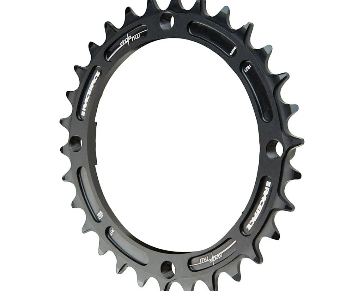 Race Face Chainrings & Accessories|Narrow-Wide Chainring (Black) (1 x 9-12 Speed) (104mm BCD) (Single) (30T)
