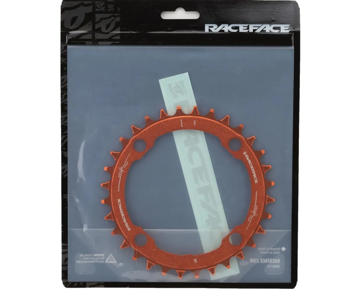 Race Face Chainrings & Accessories|Narrow-Wide Chainring (Orange) (1 x 9-12 Speed) (104mm BCD) (Single) (32T)