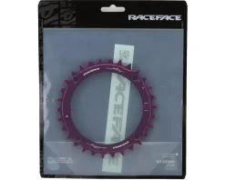 Race Face Chainrings & Accessories|Narrow-Wide Chainring (Purple) (1 x 9-12 Speed) (104mm BCD) (Single) (30T)