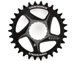 Race Face Chainrings & Accessories|Narrow-Wide Cinch Direct Mount Chainring (Black) (Shimano 12 Speed) (Single) (30T) (Aluminum) (3mm Offset/Boost)