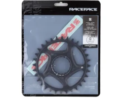 Race Face Chainrings & Accessories|Narrow-Wide CINCH Direct Mount Chainring (Black) (Shimano 12 Speed) (Single) (32T) (Steel) (3mm Offset/Boost)
