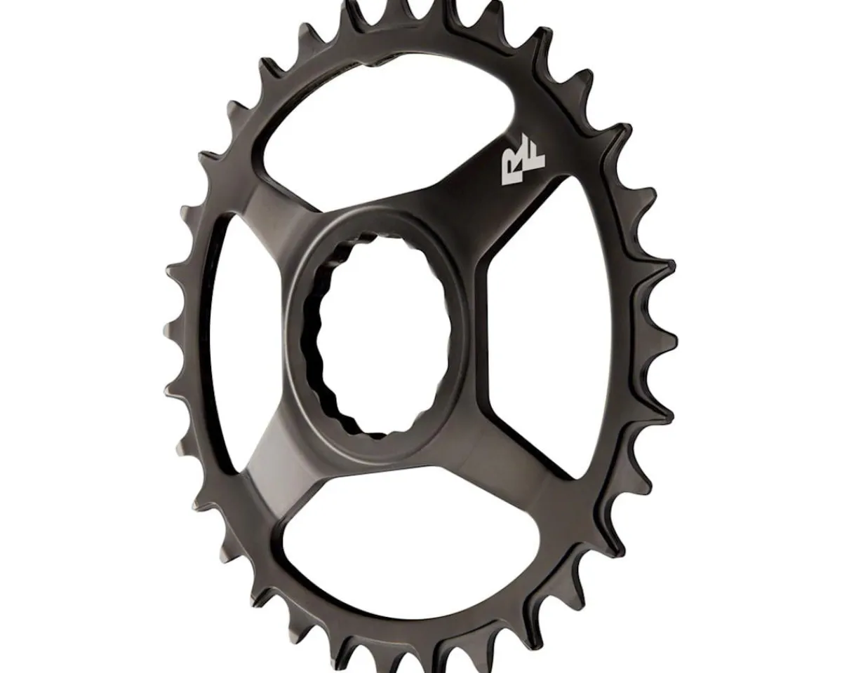 Race Face Chainrings & Accessories|Narrow-Wide CINCH Direct Mount Steel Chainring (Black) (1 x 9-12 Speed) (Single) (28T) (3mm Offset/Boost)