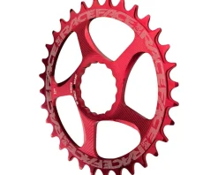 Race Face Chainrings & Accessories|Narrow-Wide CINCH Direct Mount Chainring (Red) (1 x 9-12 Speed) (Single) (28T) (3mm Offset/Boost)