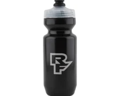 Race Face Water Bottles|Purist Water Bottle w/ MoFlo Cap (Black) (22oz)