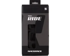 Race Face Pedals & Cleats|Ride Composite Platform Pedals (Black)