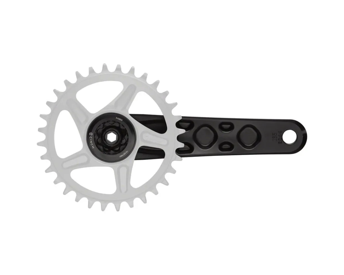 Race Face Cranksets & Parts|Turbine Crankset (Black) (10-12 Speed) (30mm Spindle) (160mm) (Cinch Direct Mount) (55.5mm Chainline)