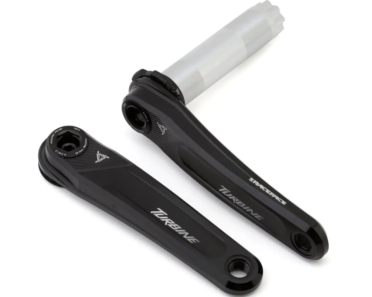 Race Face Cranksets & Parts|Turbine Crankset (Black) (10-12 Speed) (30mm Spindle) (160mm) (Cinch Direct Mount) (55.5mm Chainline)
