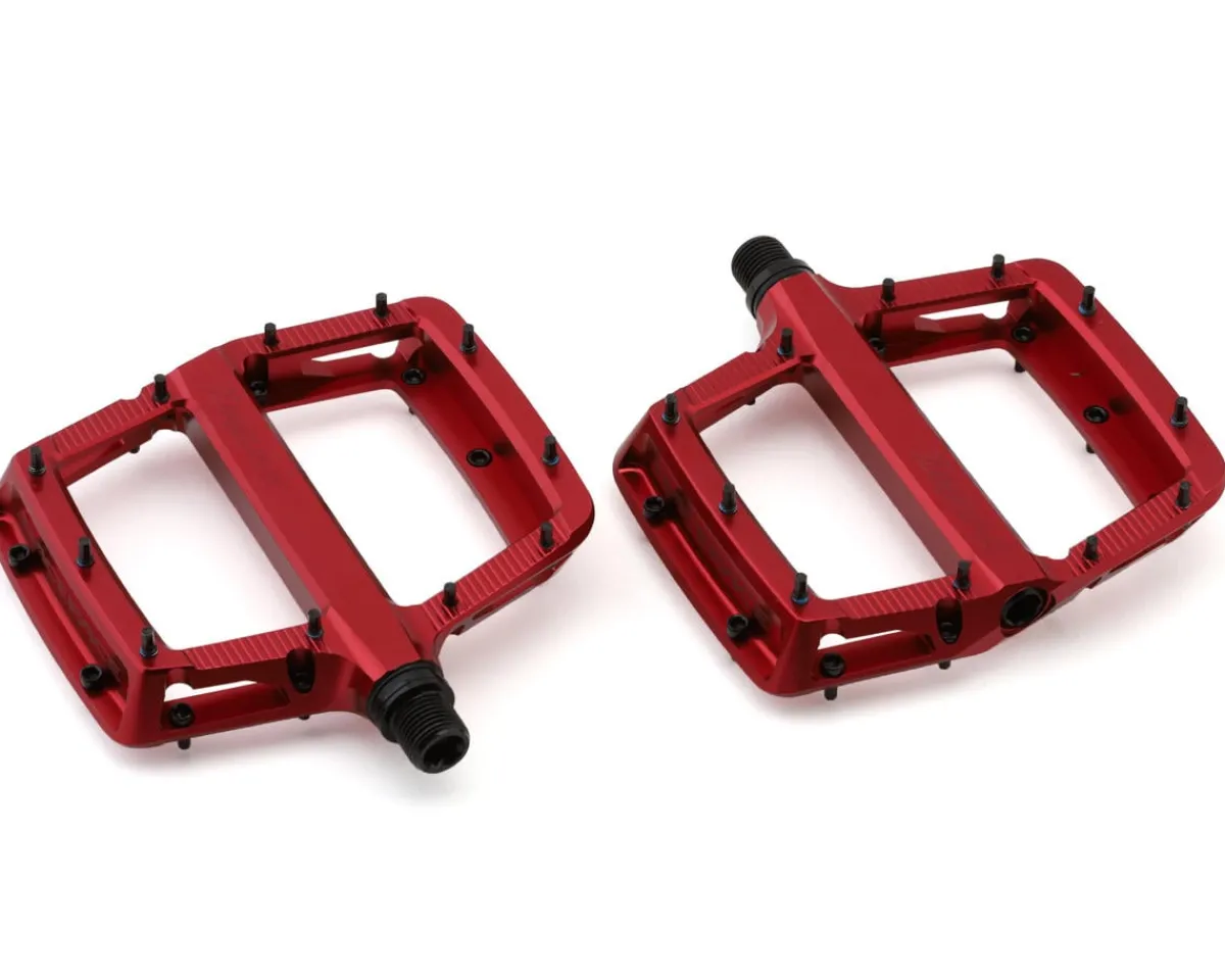 Race Face Pedals & Cleats|Turbine Platform Pedals (Red)