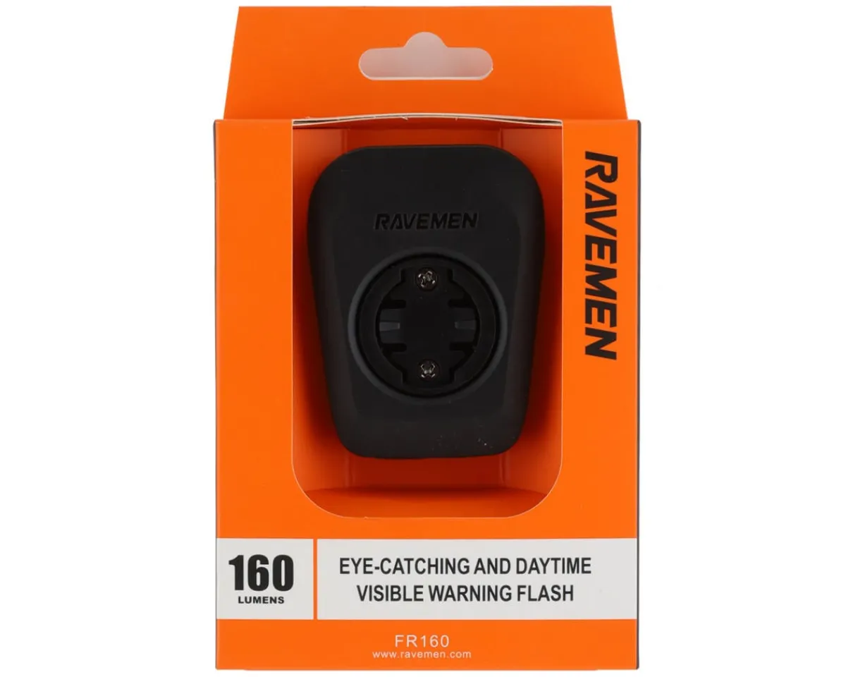 Ravemen Hot & New Products|Holiday Shopping|FR160 Computer Mount LED Headlight (Black) (Includes Garmin Mount)