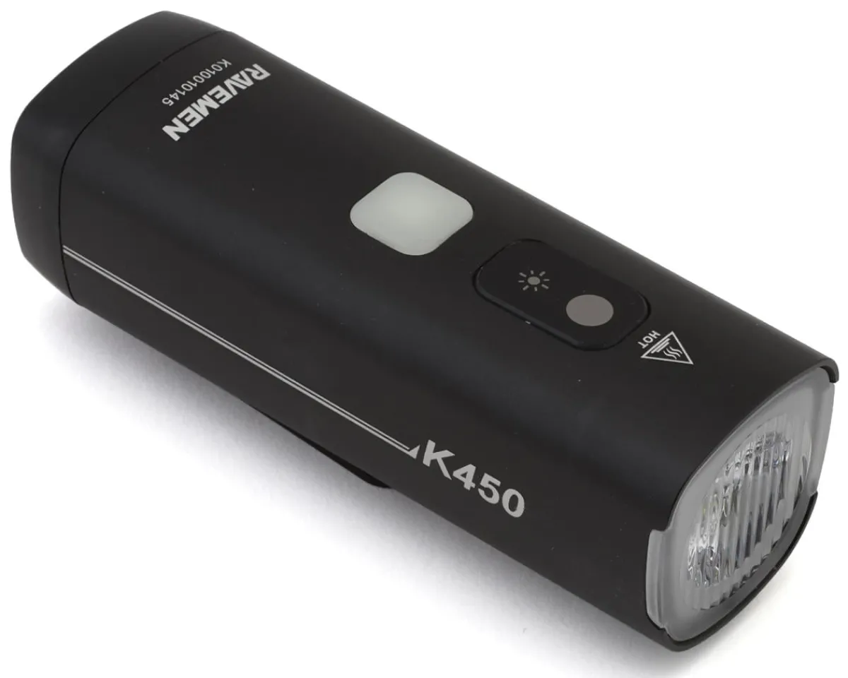 Ravemen Bike Lights|K450 Headlight (Black)