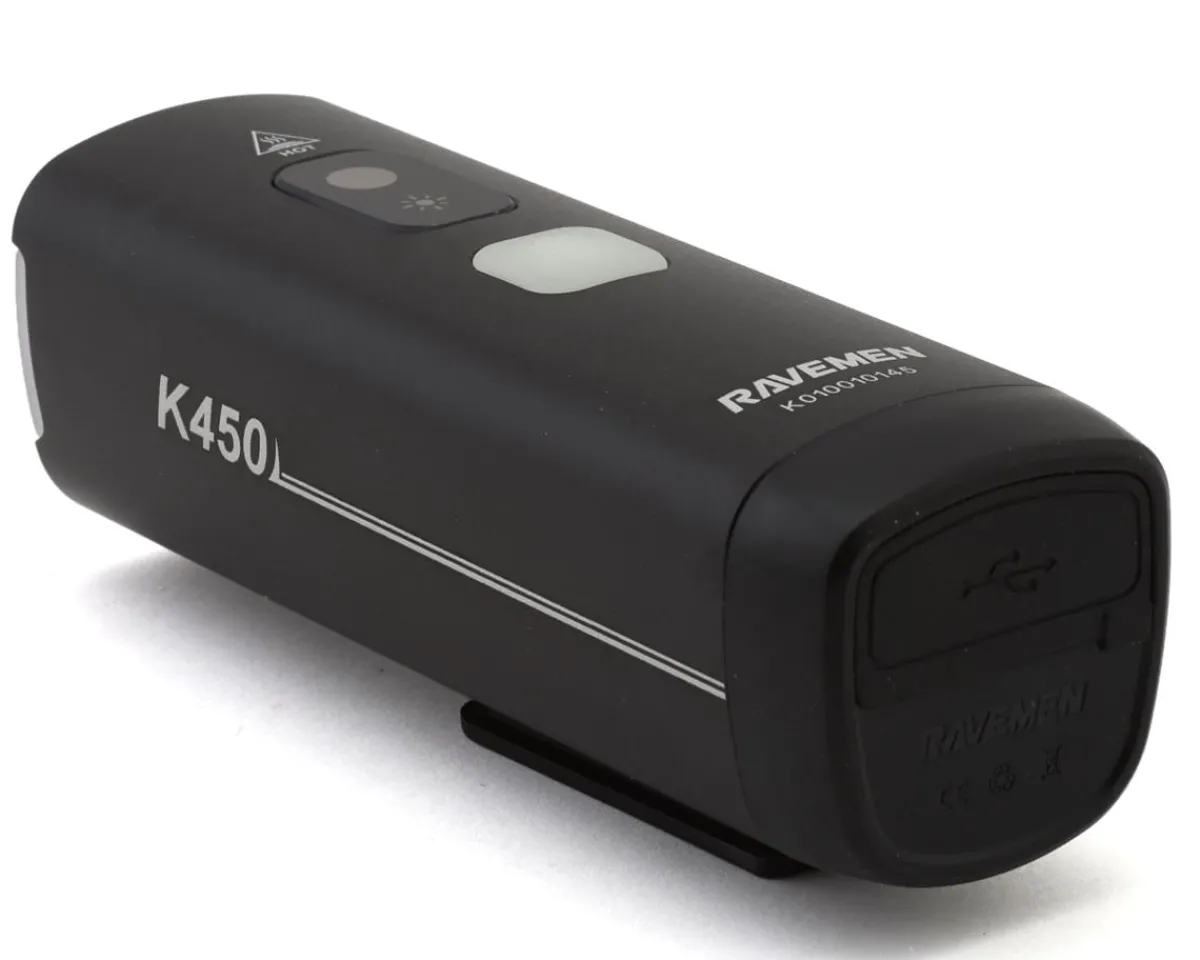 Ravemen Bike Lights|K450 Headlight (Black)