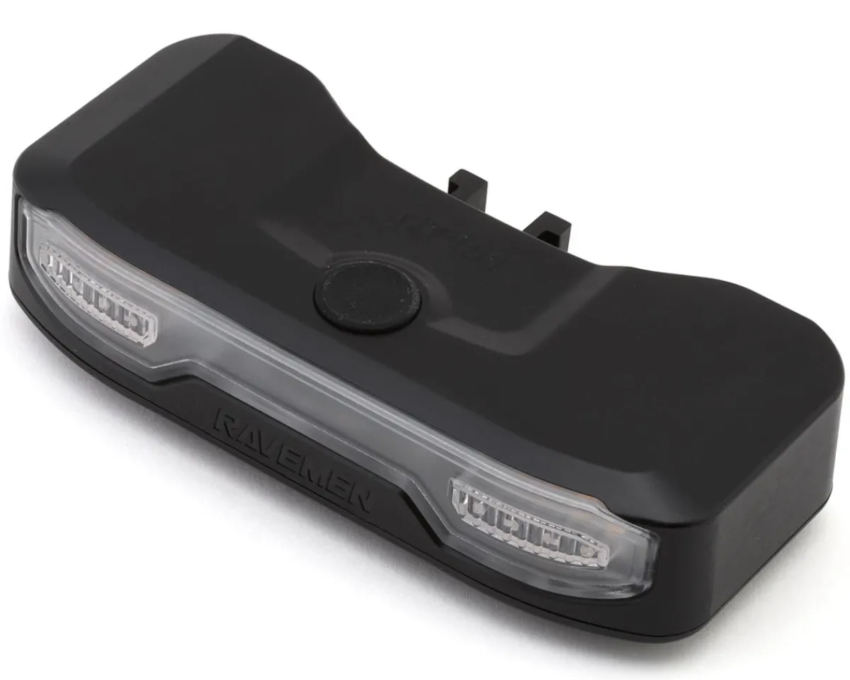 Ravemen Bike Lights|NT101 Smart Turn Signal Tail Light (Black) (160 Lumens)
