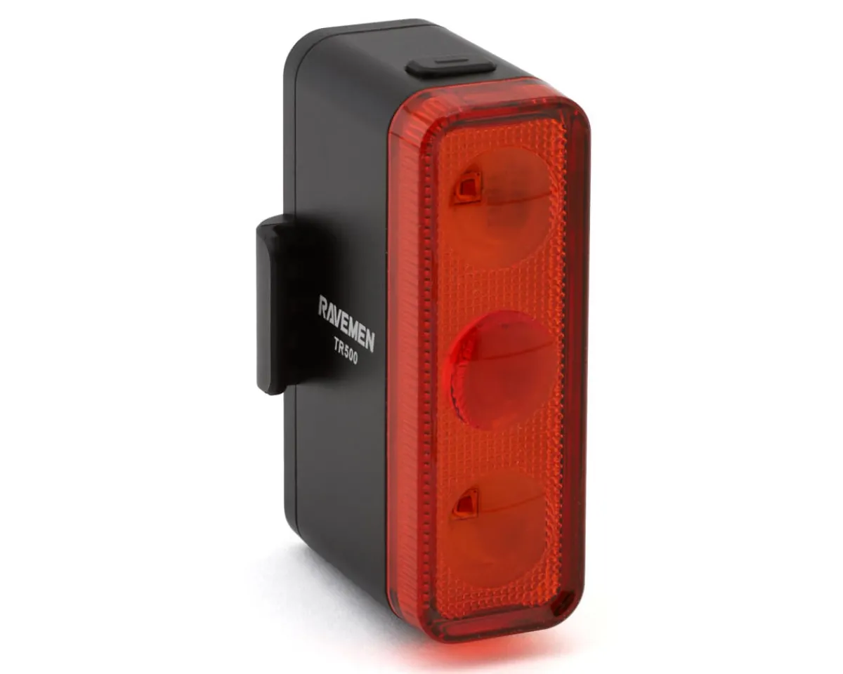 Ravemen Bike Lights|TR500 Smart LED Tail Light (Black) (500 Lumens)