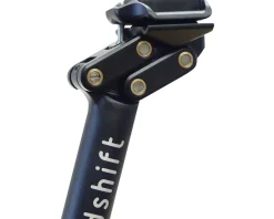 Redshift Sports Seatposts & Clamps|Dual-Position Seatpost (Black) (Aluminum) (27.2mm) (350mm)