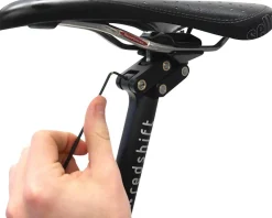 Redshift Sports Seatposts & Clamps|Dual-Position Seatpost (Black) (Aluminum) (27.2mm) (350mm)