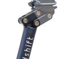 Redshift Sports Seatposts & Clamps|Dual-Position Seatpost (Black) (Aluminum) (27.2mm) (350mm)