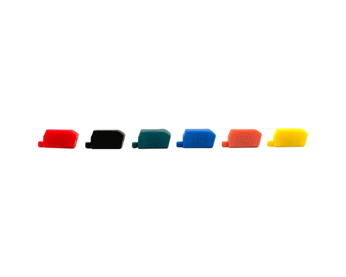 Redshift Sports Stems & Parts|ShockStop Elastomer Kit (Fits 55 - 70mm Length Stems Only) (50, 60, 70, 80, 90, 100 Assorted)