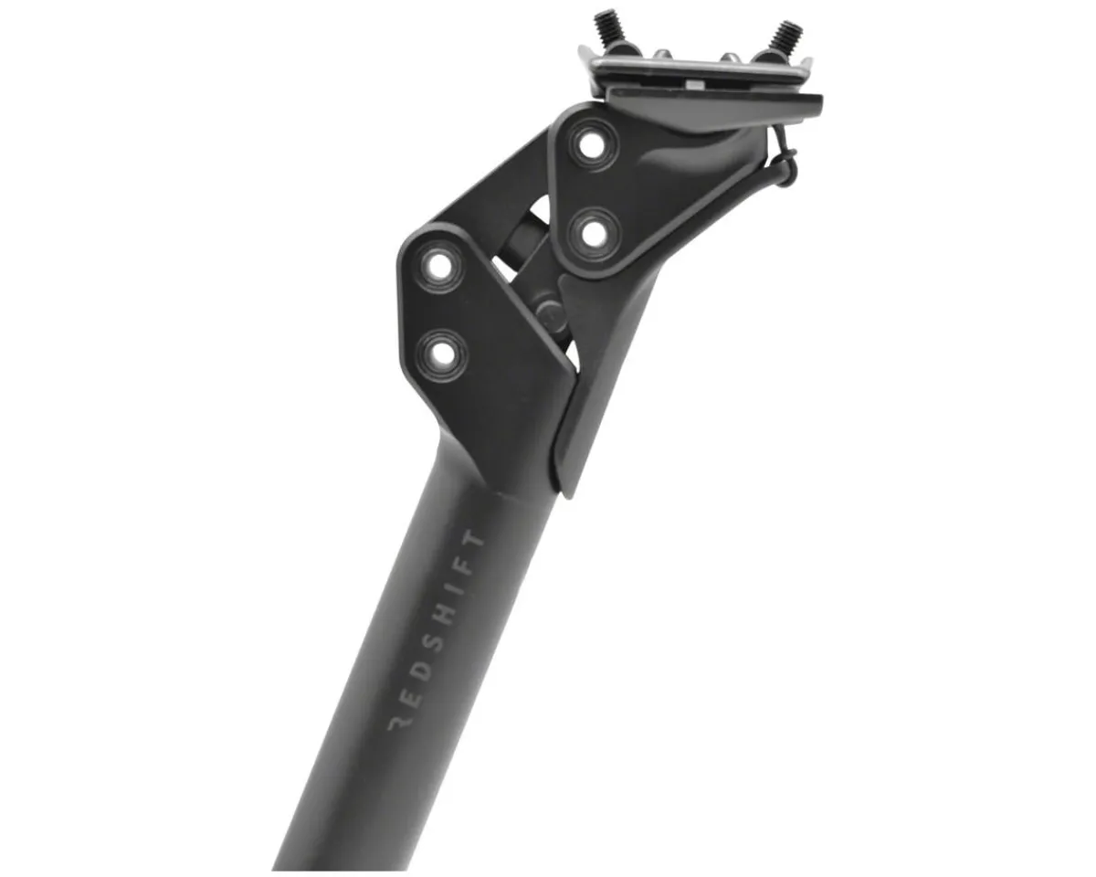 Redshift Sports Seatposts & Clamps|ShockStop Pro Race Suspension Seatpost (Black) (27.2mm) (350mm) (20mm)