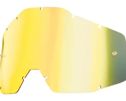1 Clothing Sale|Sunglasses & Goggles|00% Replacement Lens (Gold Mirror/Smoke Anti-Fog) (For Racecraft/Accuri/Strata)