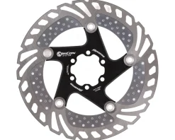Reverse Components Brakes|AirCon Disc Rotor (Black) (6-Bolt) (180mm)