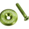 Reverse Components Headsets & Spacers|Alloy Ahead Top Cap with Screw (Light Green)