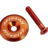 Reverse Components Headsets & Spacers|Alloy Ahead Top Cap with Screw (Orange)