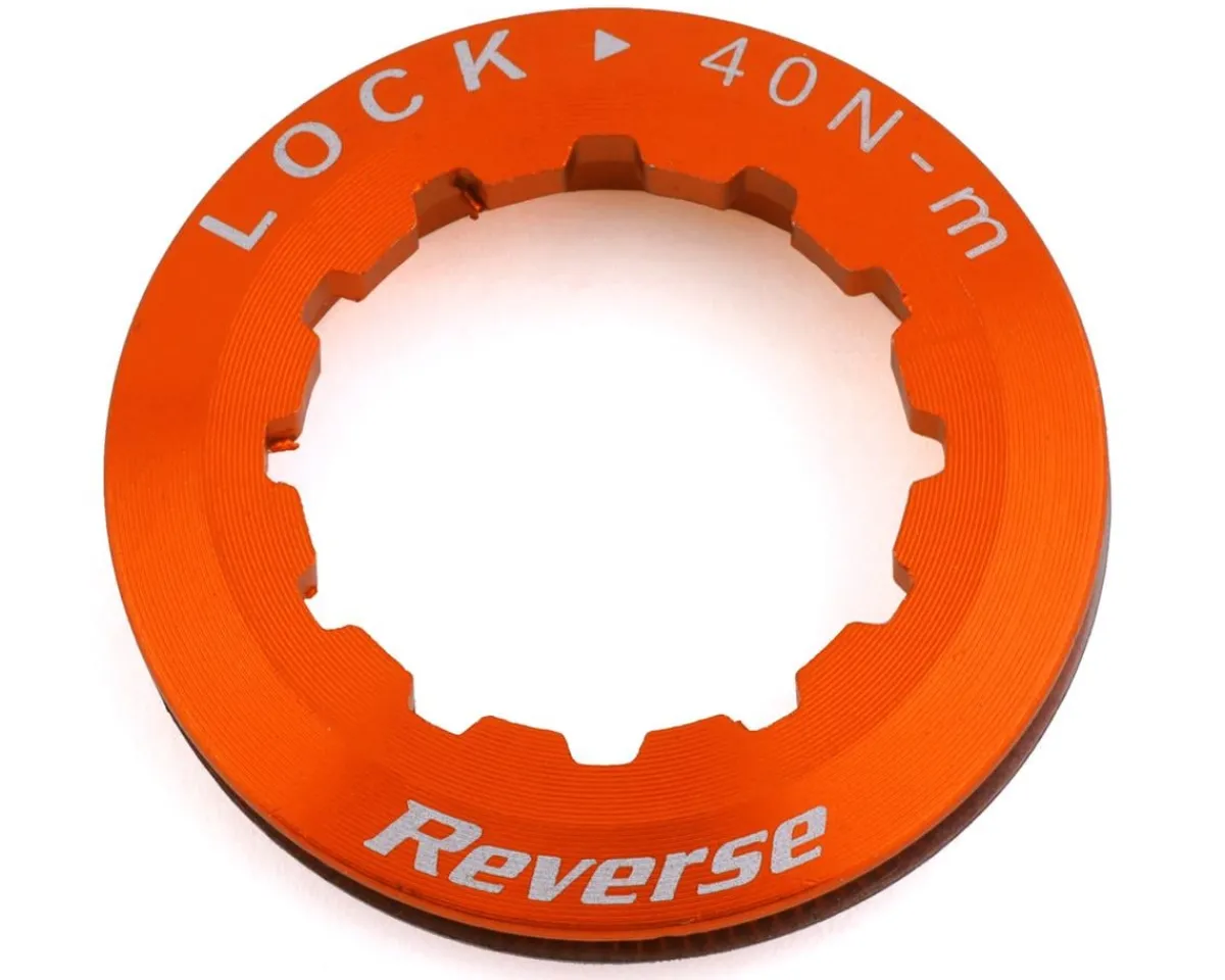 Reverse Components Wheels & Parts|Cassettes|Cassette Lockring (Orange)