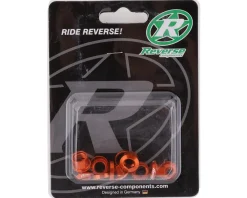 Reverse Components Chainrings & Accessories|Chainring Bolt Set (Orange) (4 Pack)