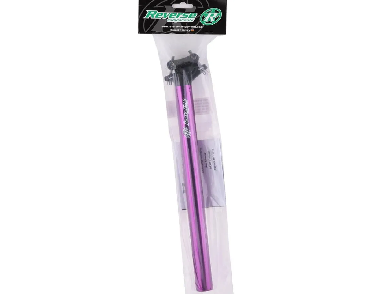 Reverse Components Seatposts & Clamps|Comp Seatpost (Purple) (27.2mm) (350mm) (20mm Offset)