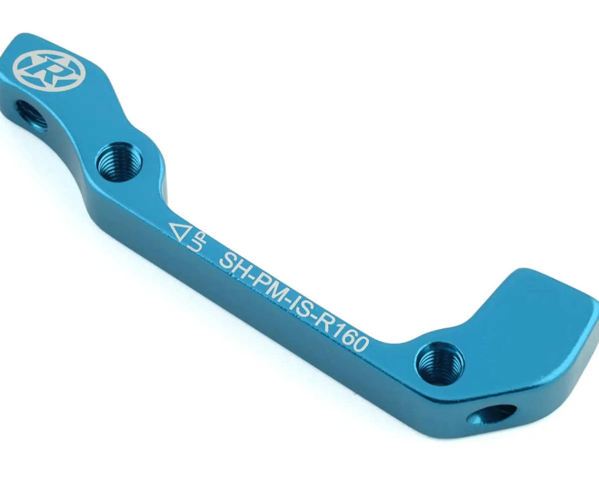 Reverse Components Brakes|Disc Brake Adapters (Light Blue) (IS Mount) (180mm Front, 160mm Rear)