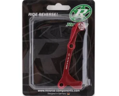 Reverse Components Brakes|Disc Brake Adapters (Red) (IS Mount | Avid) (180mm Rear)
