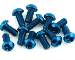 Reverse Components Brakes|Disc Rotor Bolts (Blue) (M5 x 10) (12)