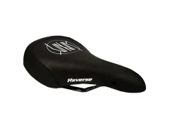 Reverse Components Saddles & Seats|Nico Vink Railed Saddle (Black/White) (127mm)